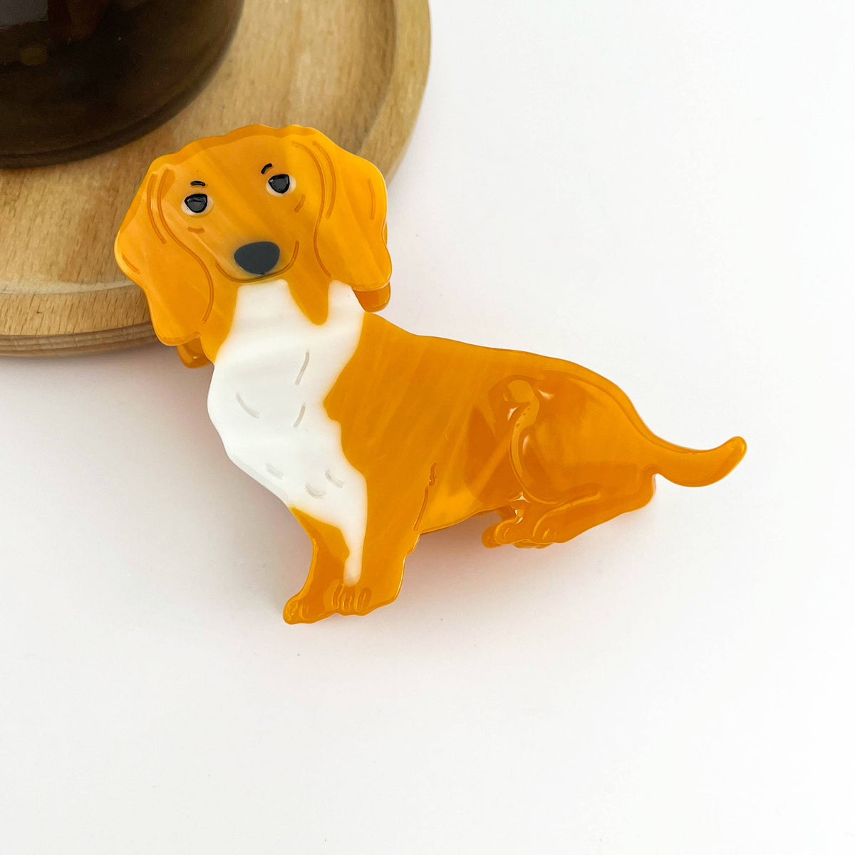 Cute Puppy Hair Claw Clip