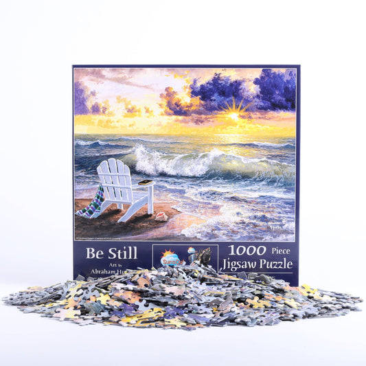 Be Still 1000 Piece Beach Sunset Puzzle