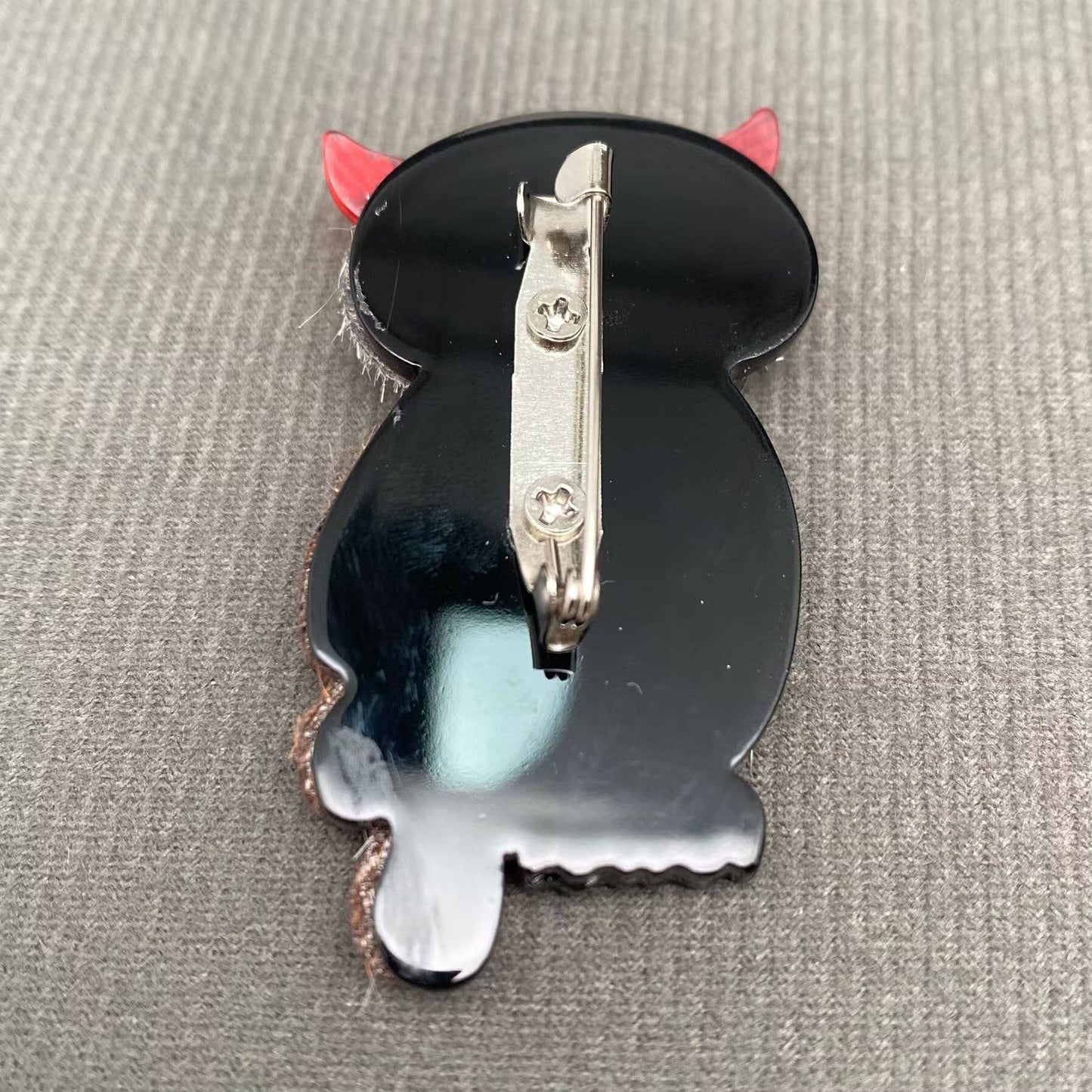 Acrylic Owl Brooch