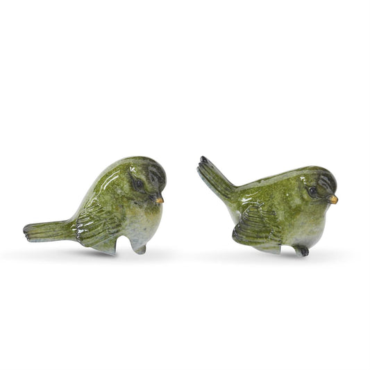 Green Bird Pot Hanger