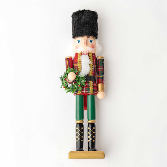 Plaid 15" Nutcracker