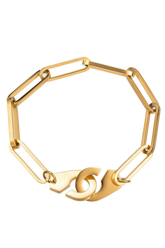 Willaim Paper Clip Cuff Bracelet