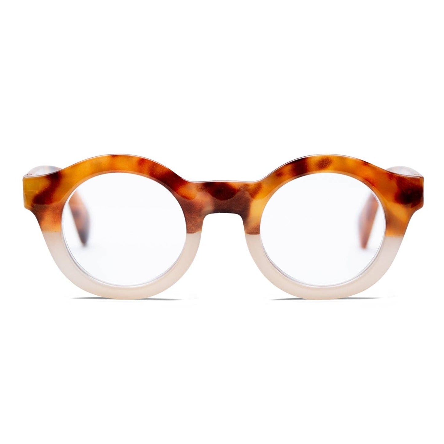 TAYLOR | Amber Tortoise | Ivory | Blue Light