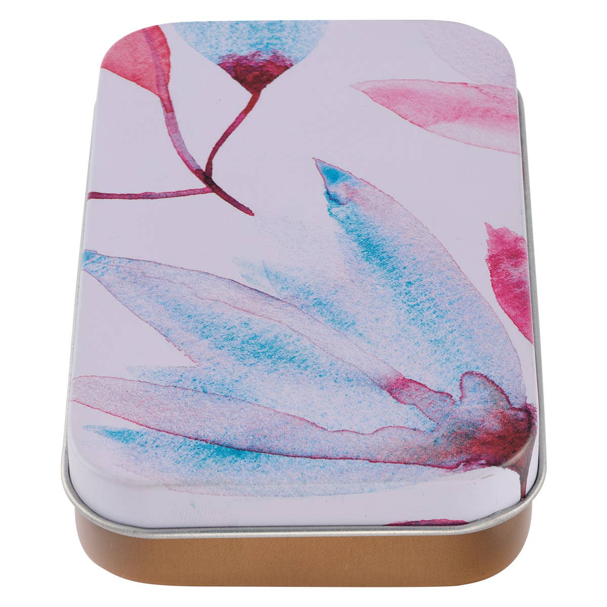 Keychain in Tin Pink Petals Shine