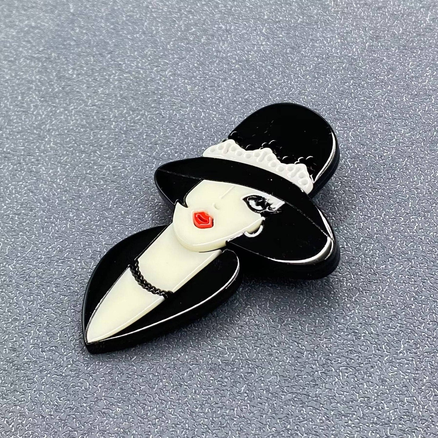 Creative Beauty Acrylic Brooch