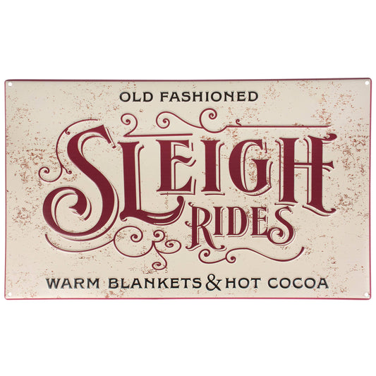 Old Fashioned Sleigh Rides Wall Decor