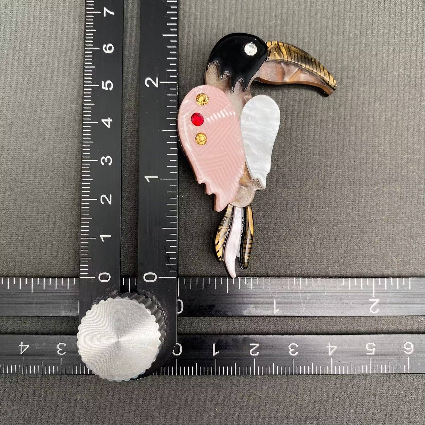 Toucan Acrylic Brooch