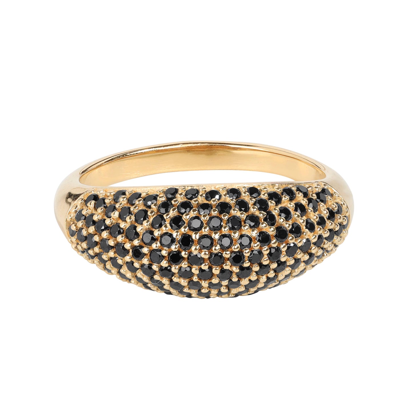 Black Spinel Midnight Grove Ring