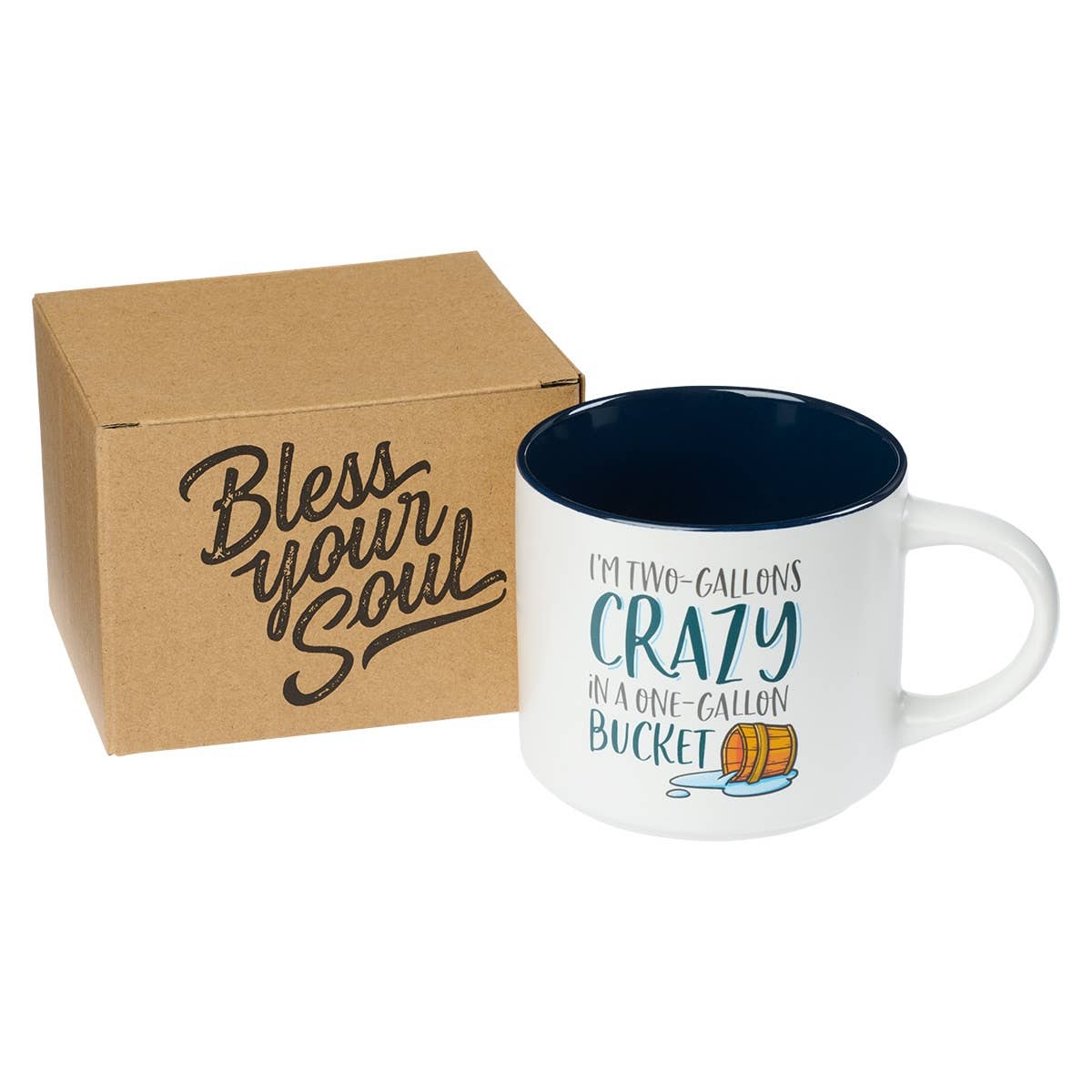 Mug Ceramic Two Gallons Crazy