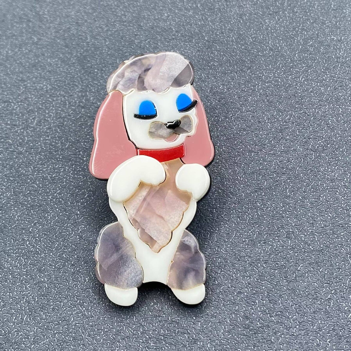 King Charles Spaniel Dog Acrylic Brooch