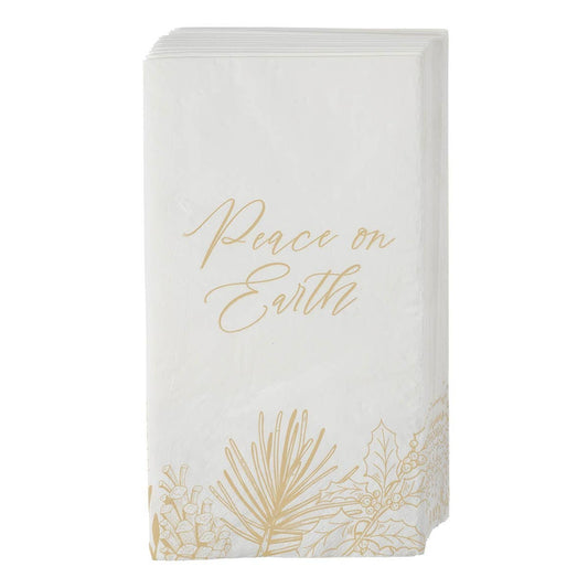 Dinner Napkins Paper 12pc  Peace on Earth