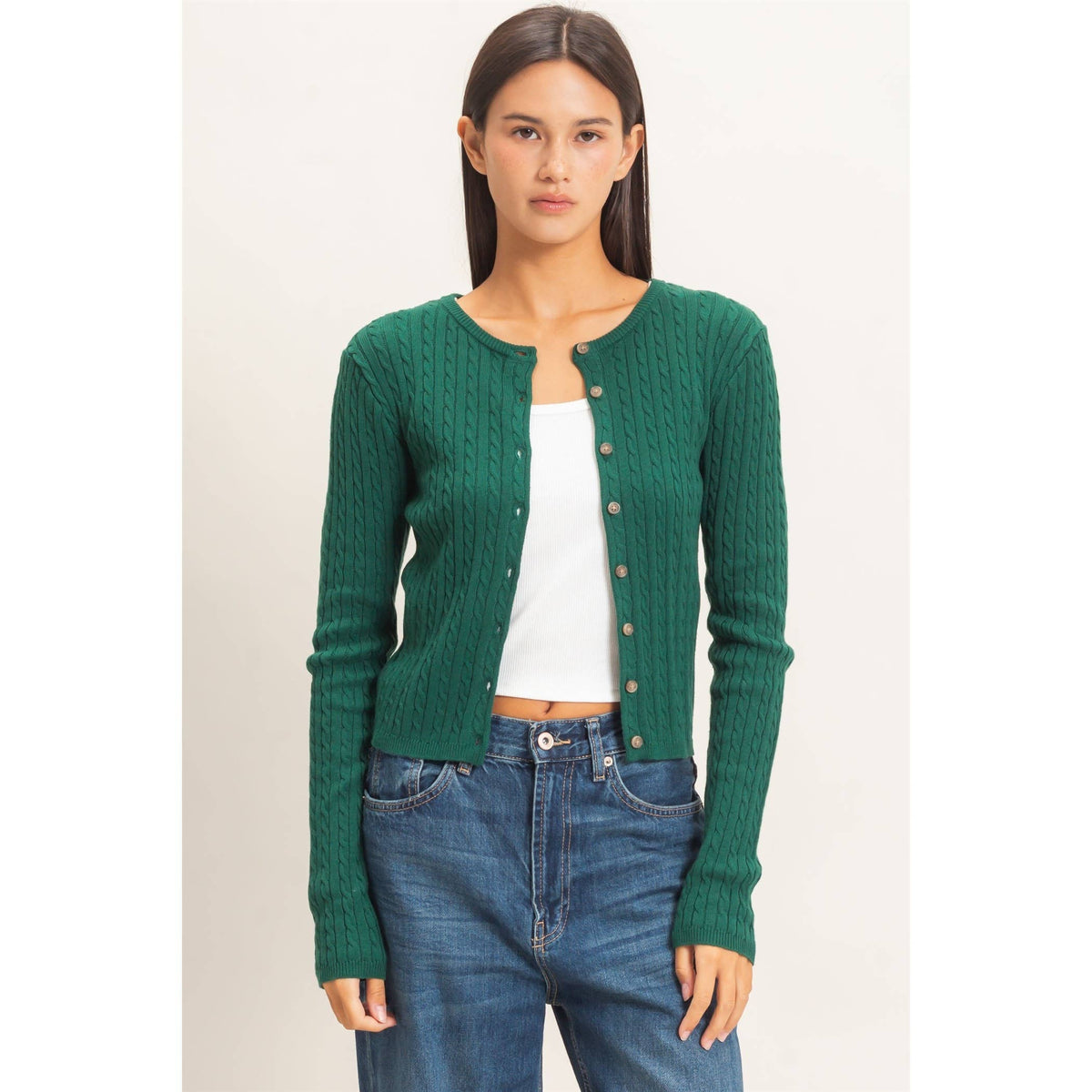 Cable Knit Cardigan