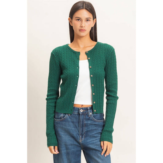 Cable Knit Cardigan