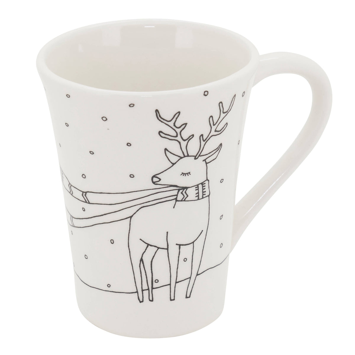 Cartoon Reindeer Mug