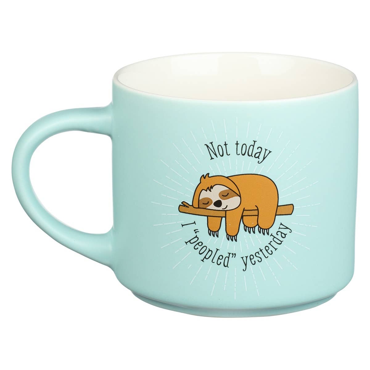 Mug Ceramic I Peopled Yesterday