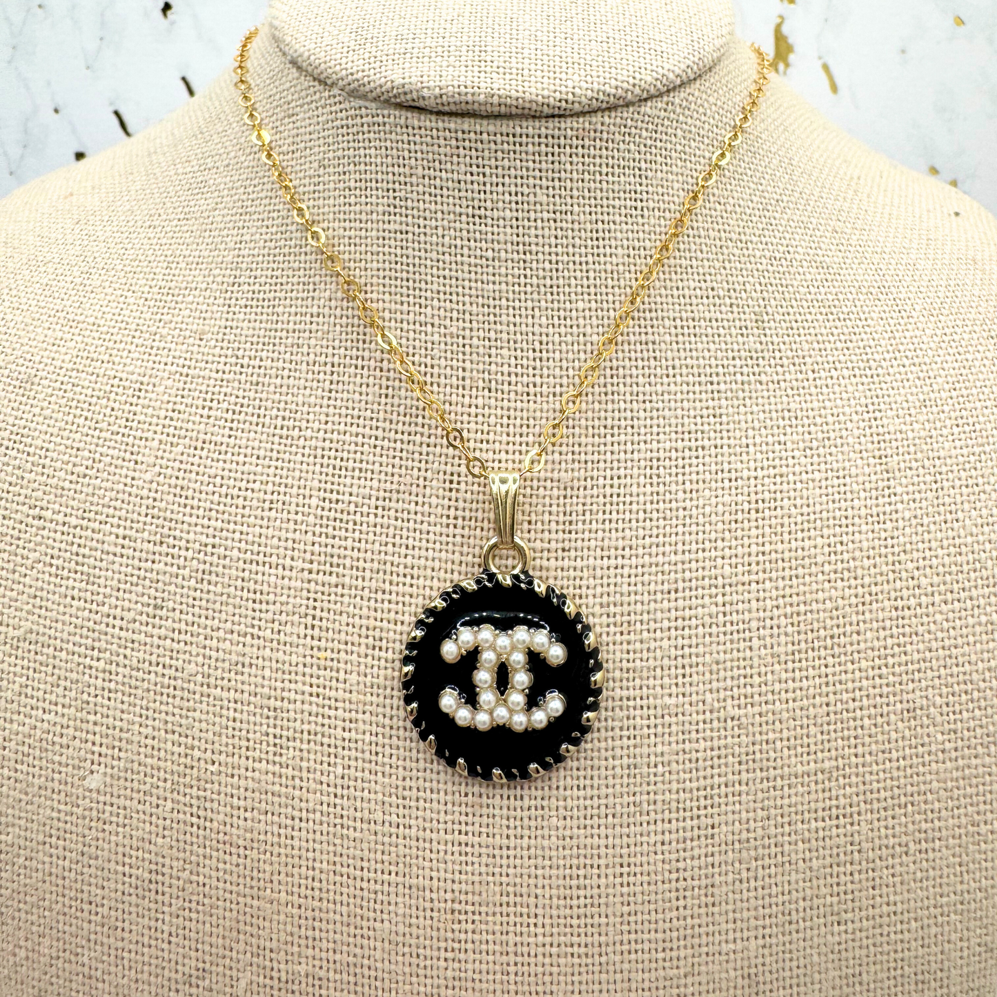 CC Black & Pearl - THE CABLE CHAIN