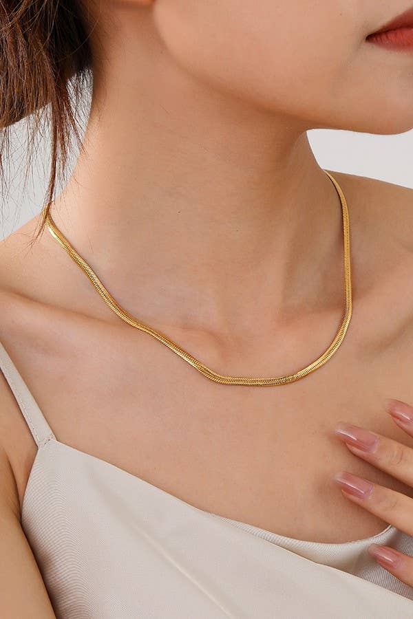 Stainless Steel Multi-Chain Necklace - Waterproof Tarnish Free