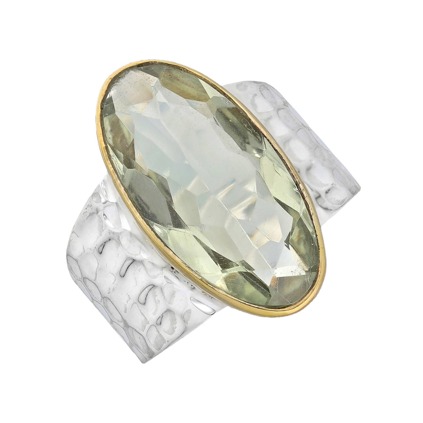 Green Amethyst Verdant Mirage Ring