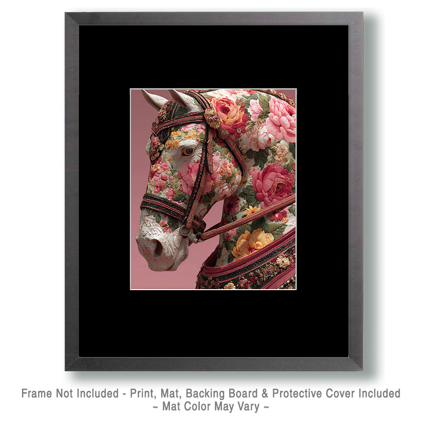 Pink Painted Horse