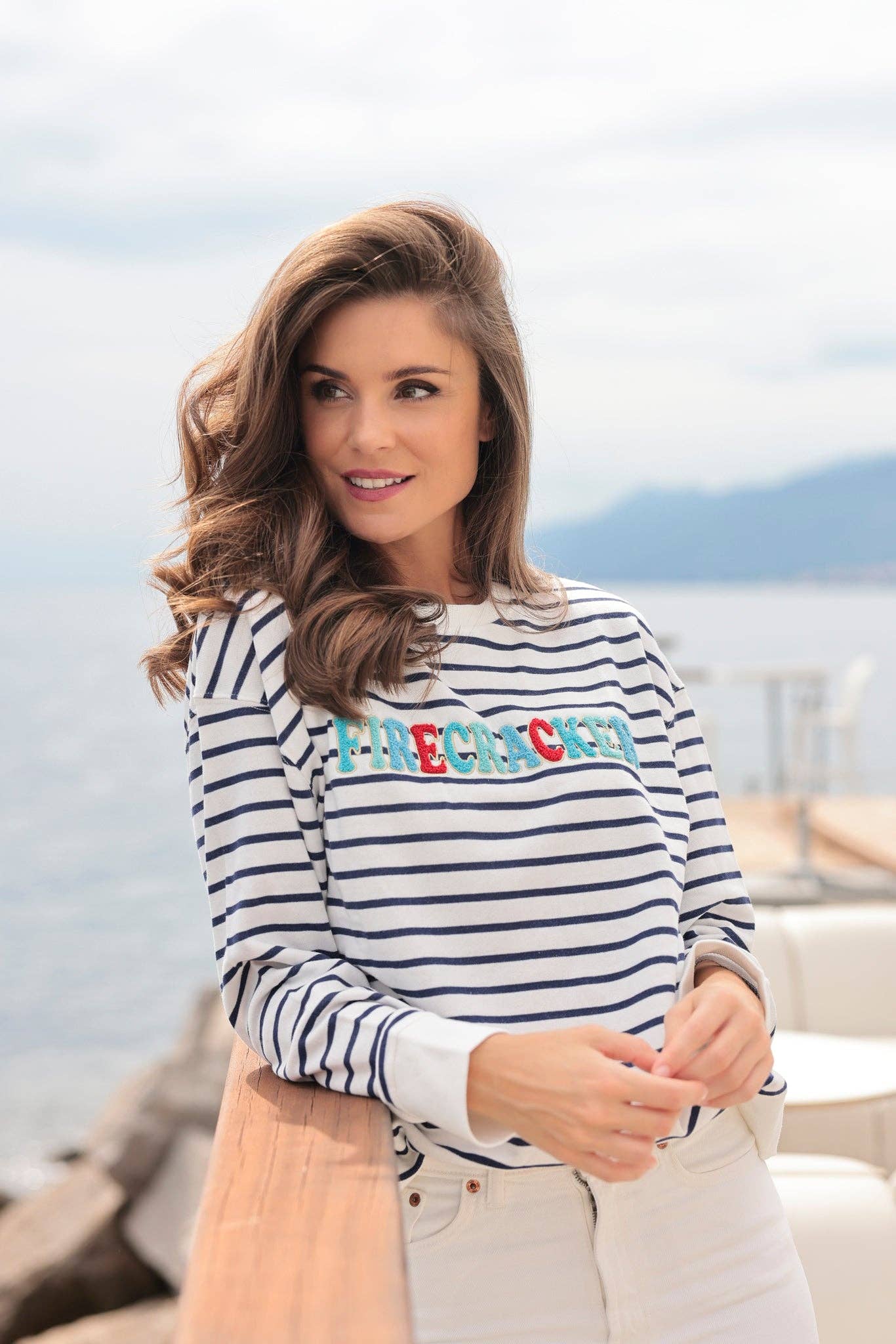 Firecracker Graphic Sweatshirt