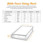 Strength & Dignity Rose Medium Size Bible Cover Prov. 31:25