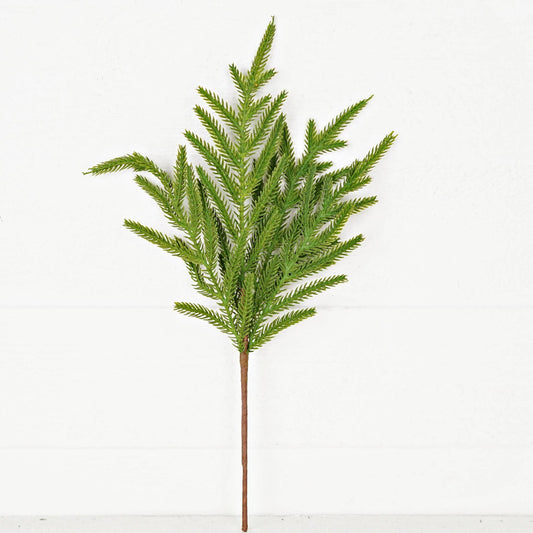 510706- 18in Pick-Soft Touch Evergreen Norfolk Pine-