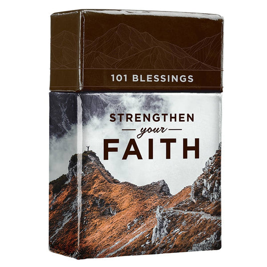 Box of Blessings Brown Faith Mountains Matt. 17:20