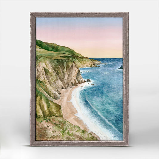 Lovely Landscapes - Big Sur Mini Framed Canvas