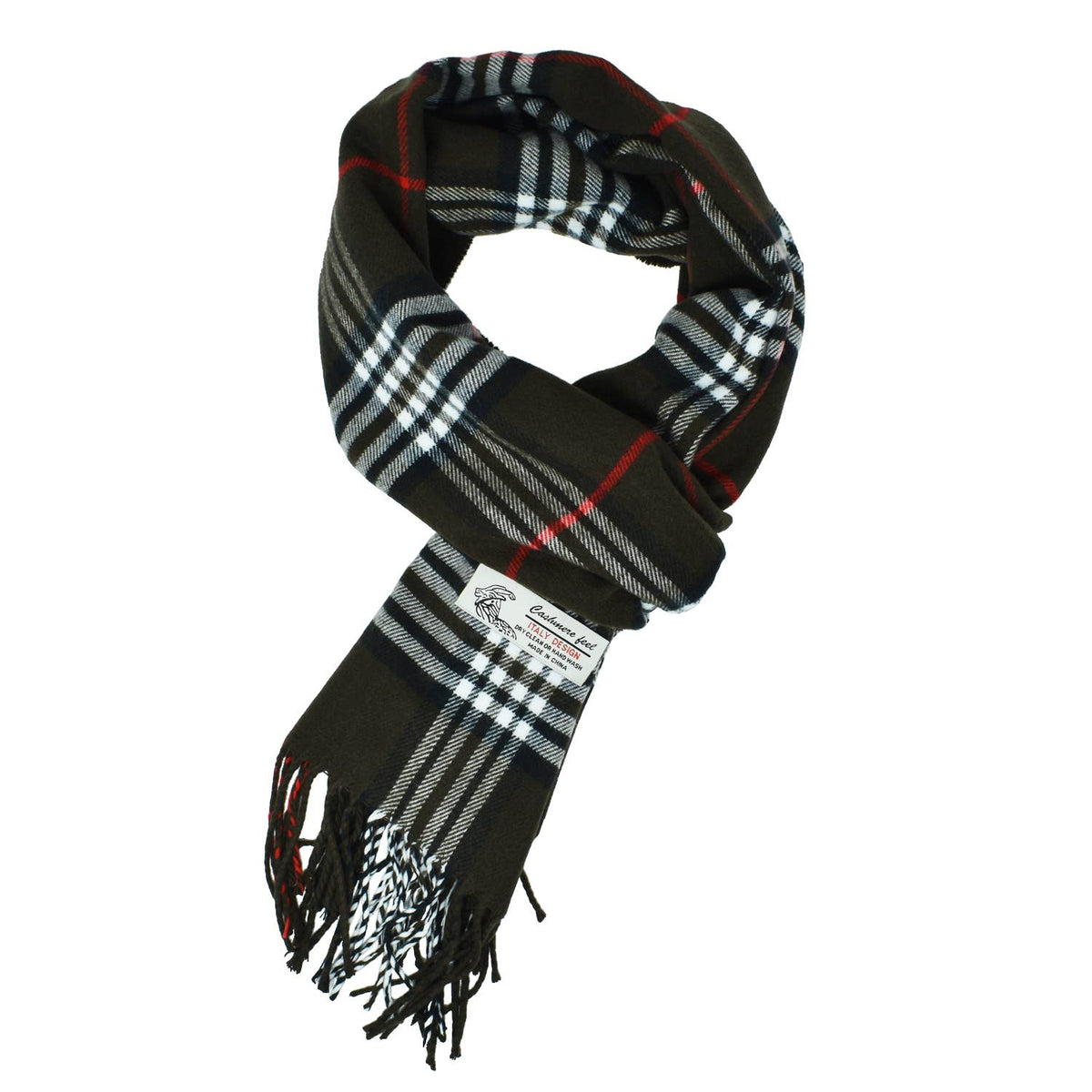 Winter Scarf Classic Tartan Plaid Soft Cashmere Feel
