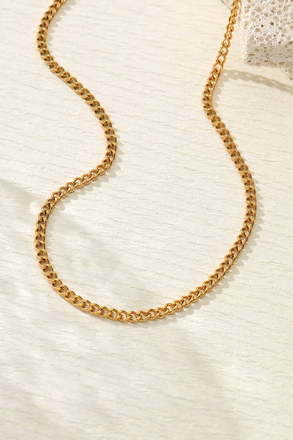 Stainless Steel Multi-Chain Necklace - Waterproof Tarnish Free