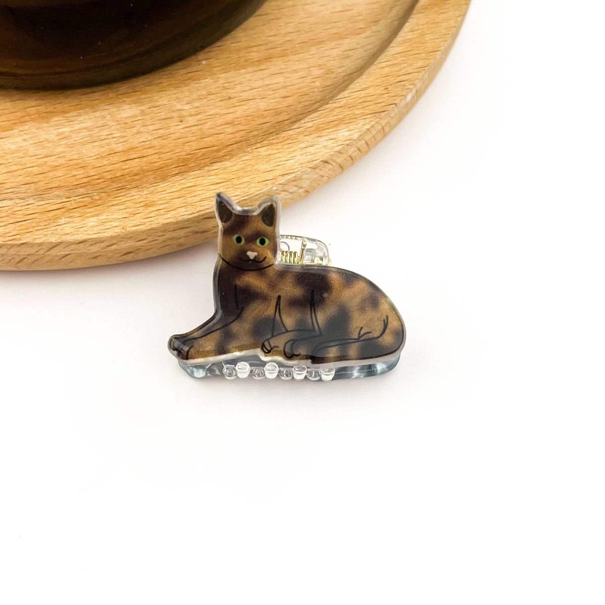 Mini Cat Hair Claw Clip