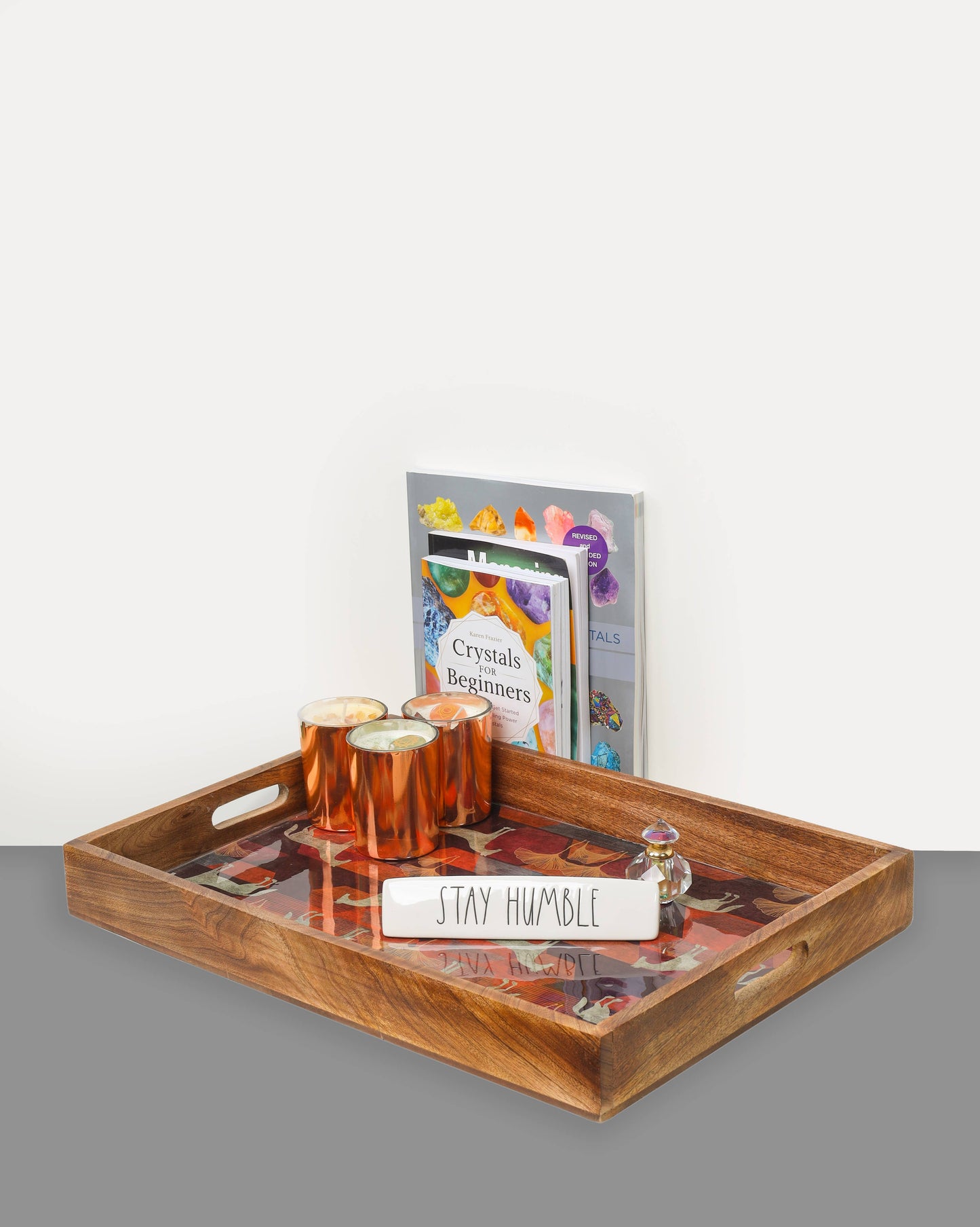 Horse Resin/Wood Decorative Trays - 3 sizes