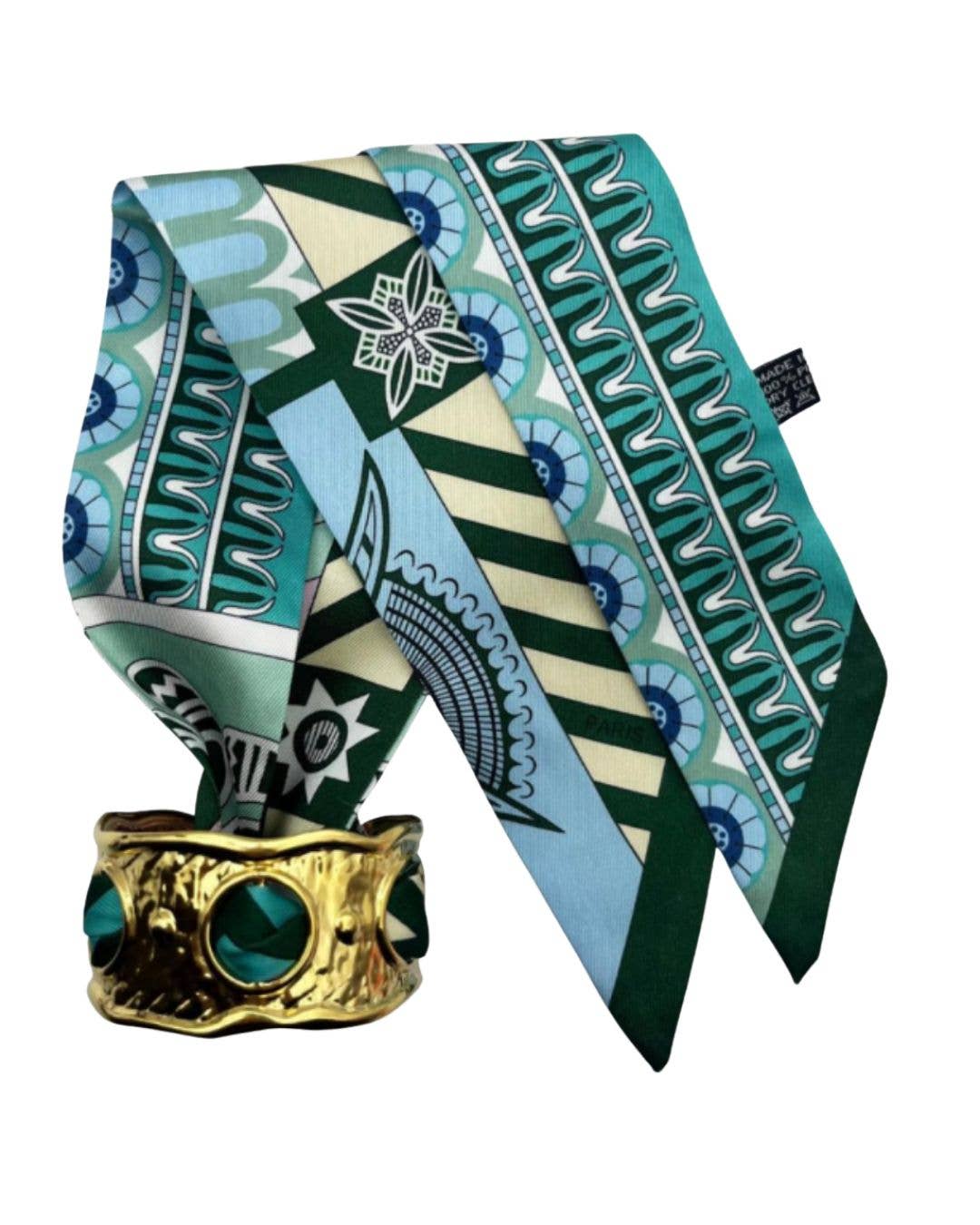 Scalloped Scarf Cuff - Wren