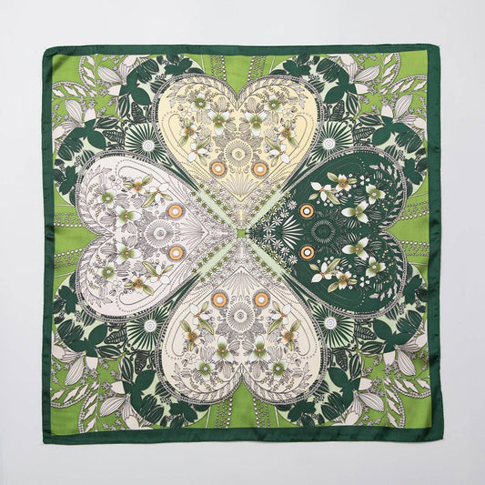 Artsy Design Scarf – 55x55cm for Summer Scarf Necklace Making, Hair, Bag Accessories