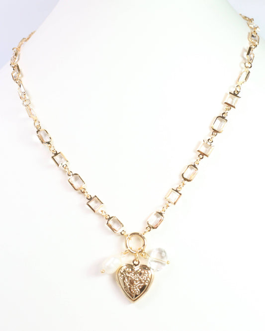 Ammon Charm Necklace Gold