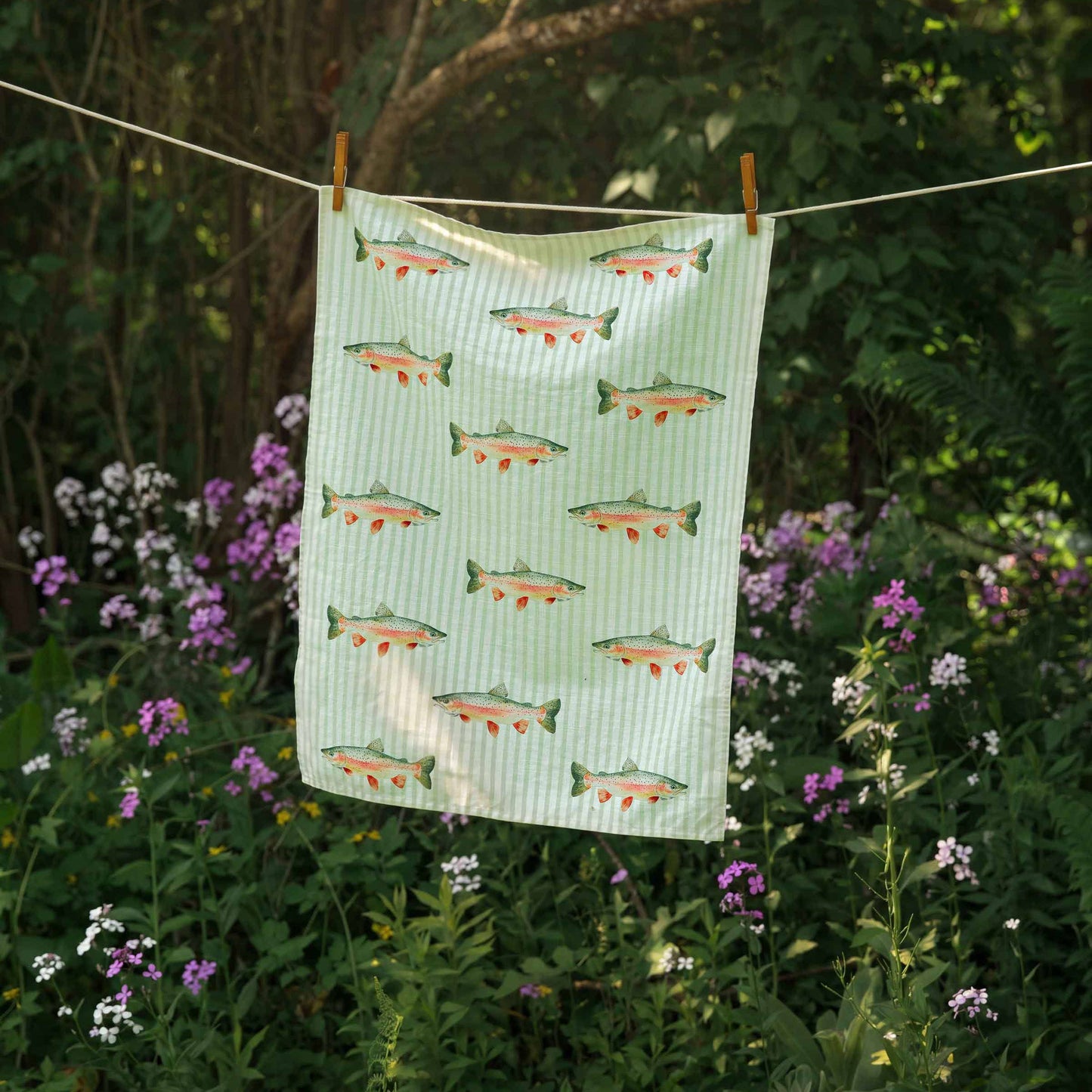 Rainbow Trout - Tea Towel