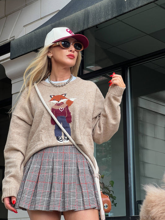 Foster The Fox Women’s Sweater