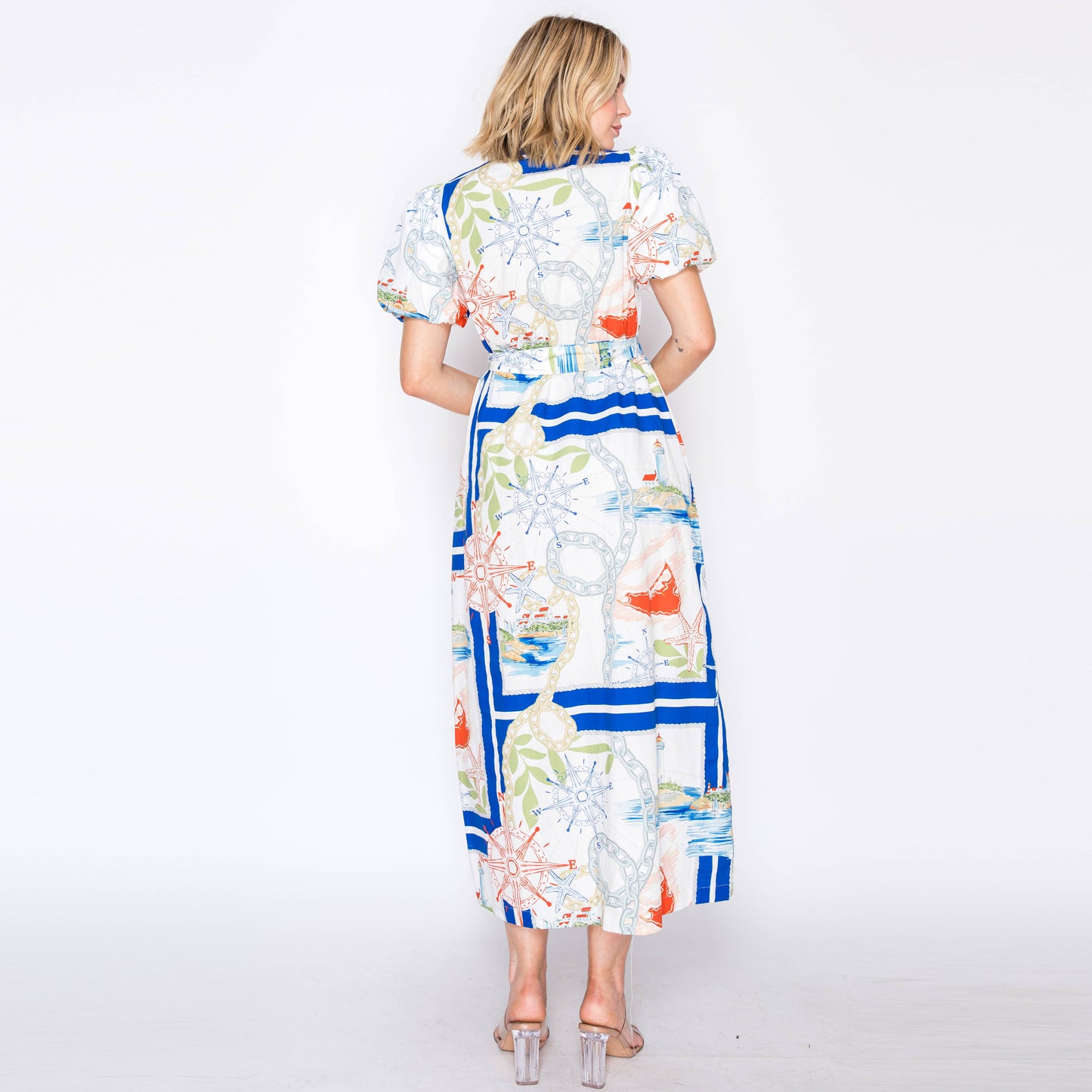 Button-Down Midi Dress
