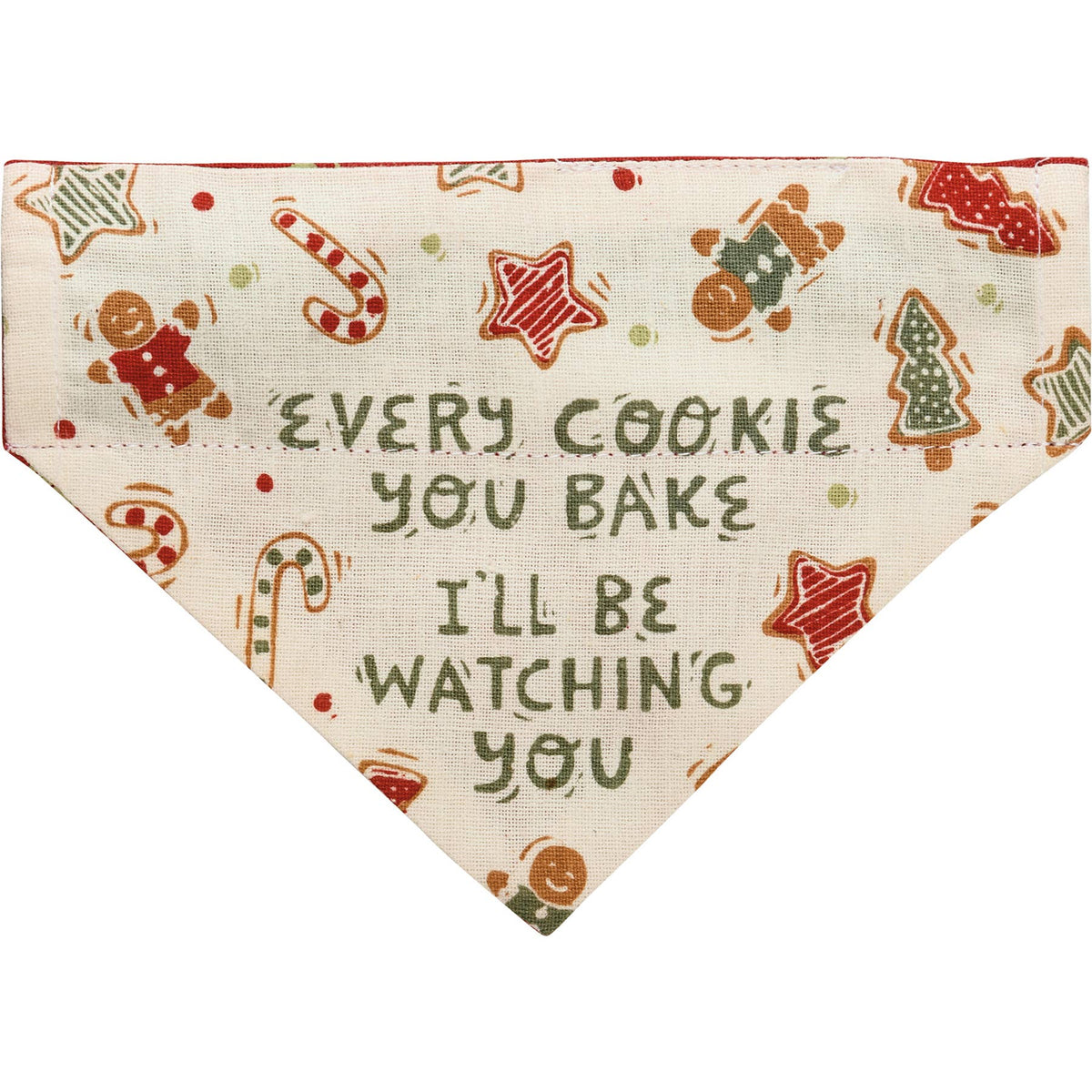 Elf Made Me/You Bake Small Collar Bandana