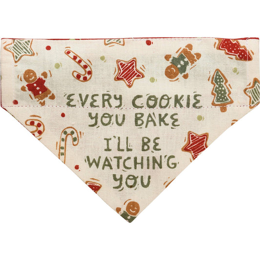 Elf Made Me/You Bake Small Collar Bandana
