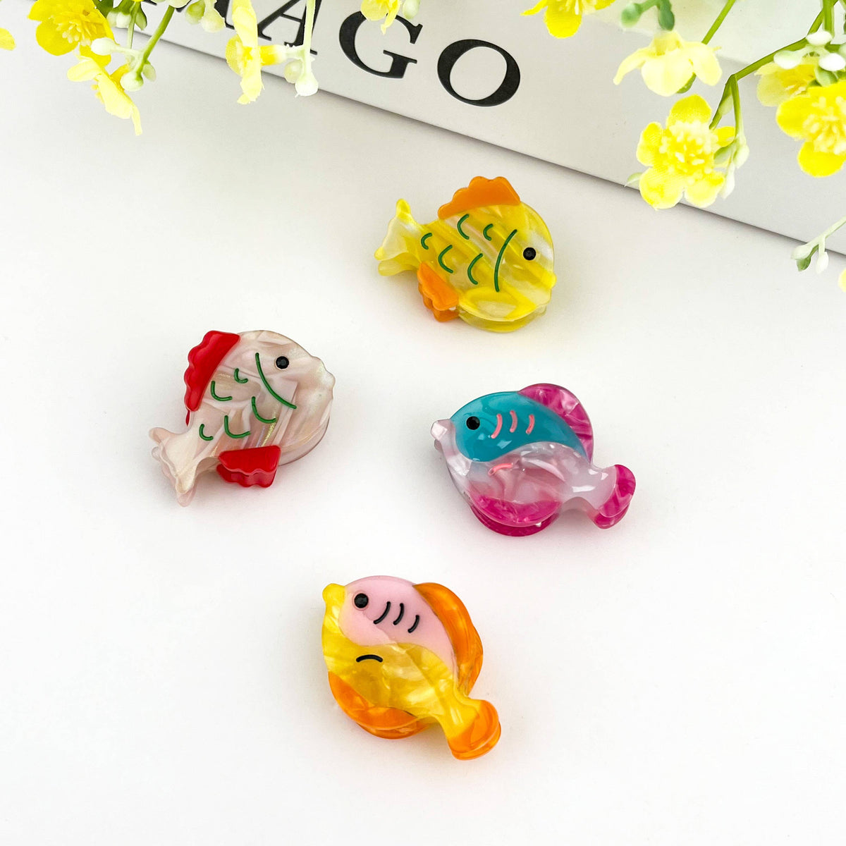 Ocean Fish Mini Claw Clip
