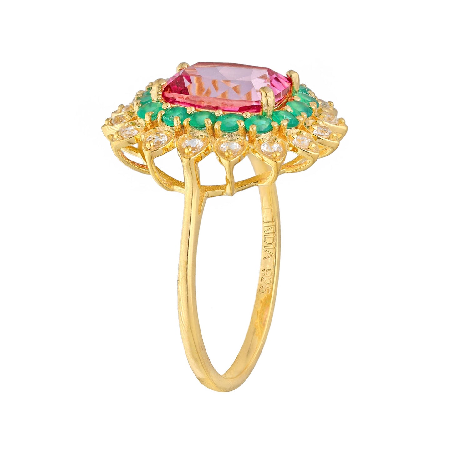 Multi Stone Cocktail Ring