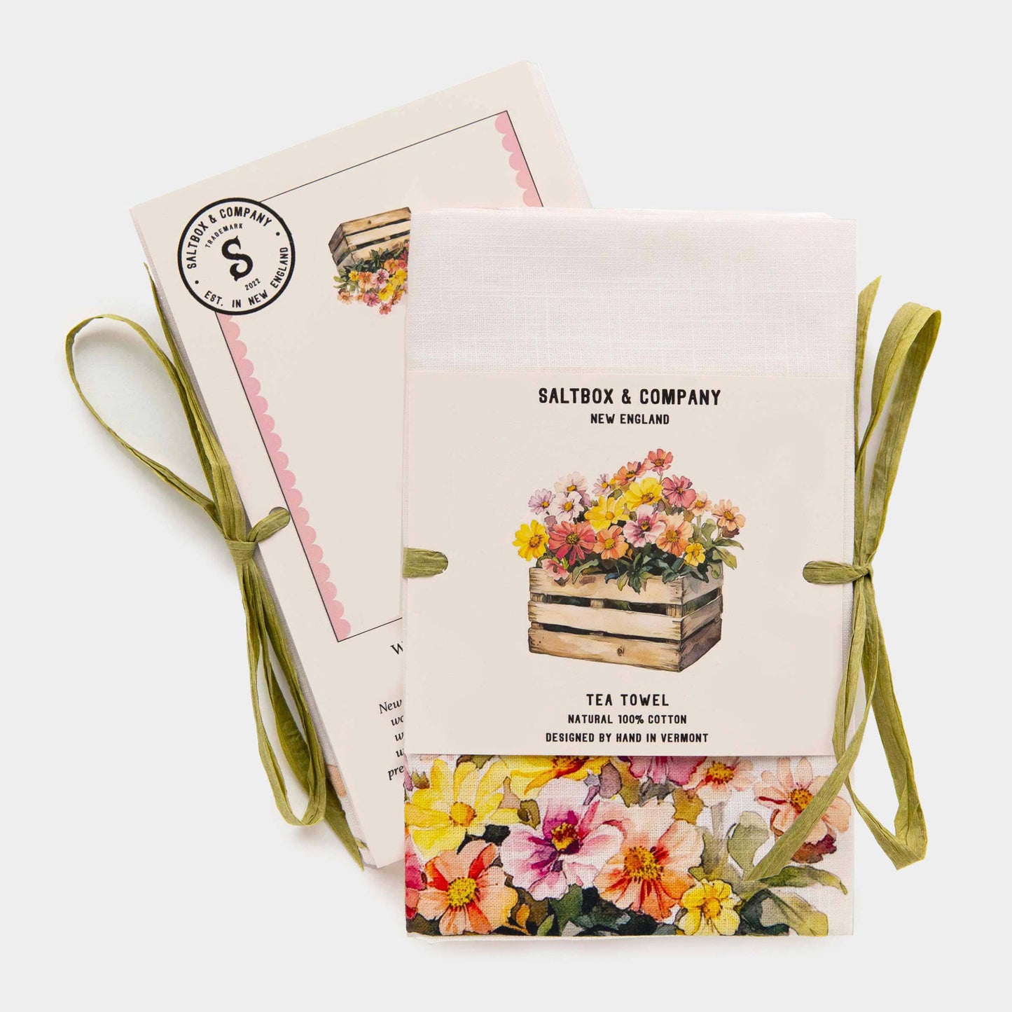 Wildflower Crate - Tea Towel