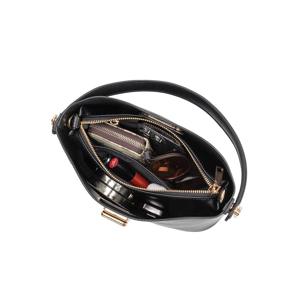 Lana Bambi Recycled Vegan Leather Crossbody Bag
