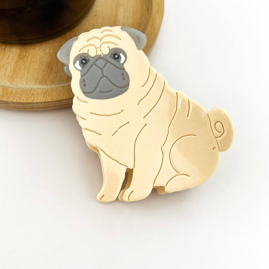 Cute Puppy Hair Claw Clip
