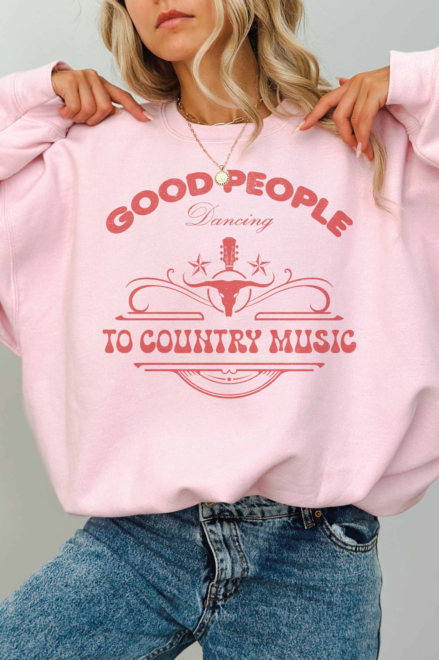 [G1886X-OSS]-GOOD PEOPLE OVERSIZED SWEATSHIRTS