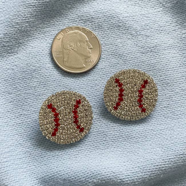Baseball Diamonds LUXE Earrings