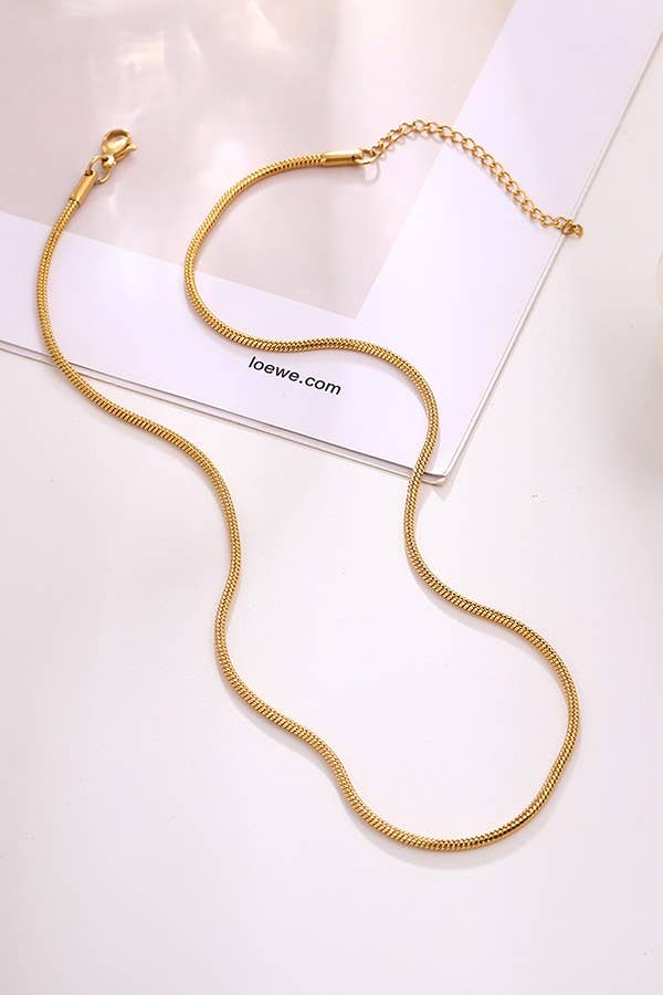 Stainless Steel Multi-Chain Necklace - Waterproof Tarnish Free
