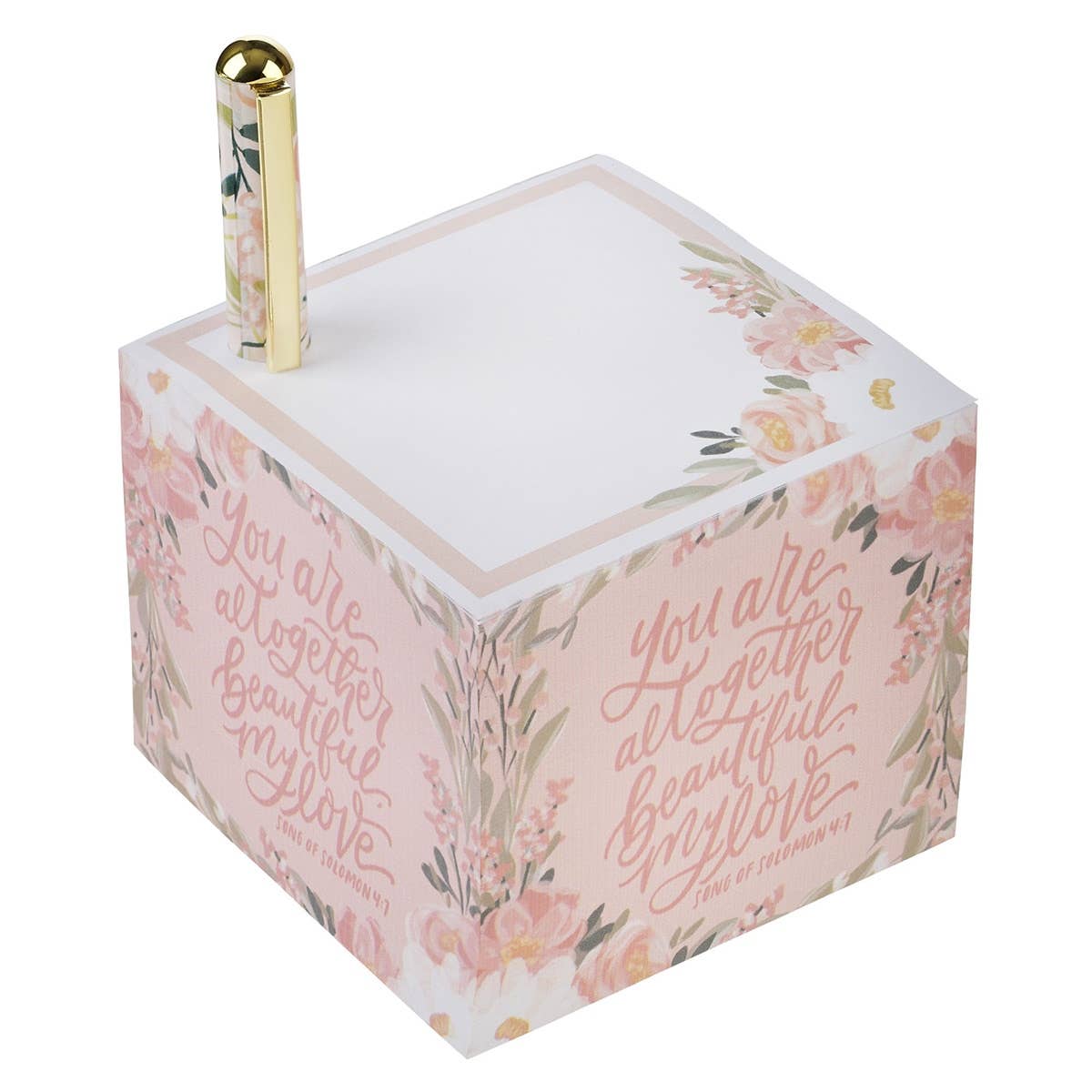 Note Block with Pen You Are Altogether Beautiful My Love