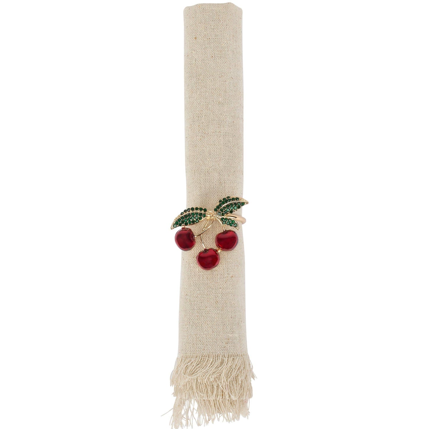 Cherry Stem Napkin Ring